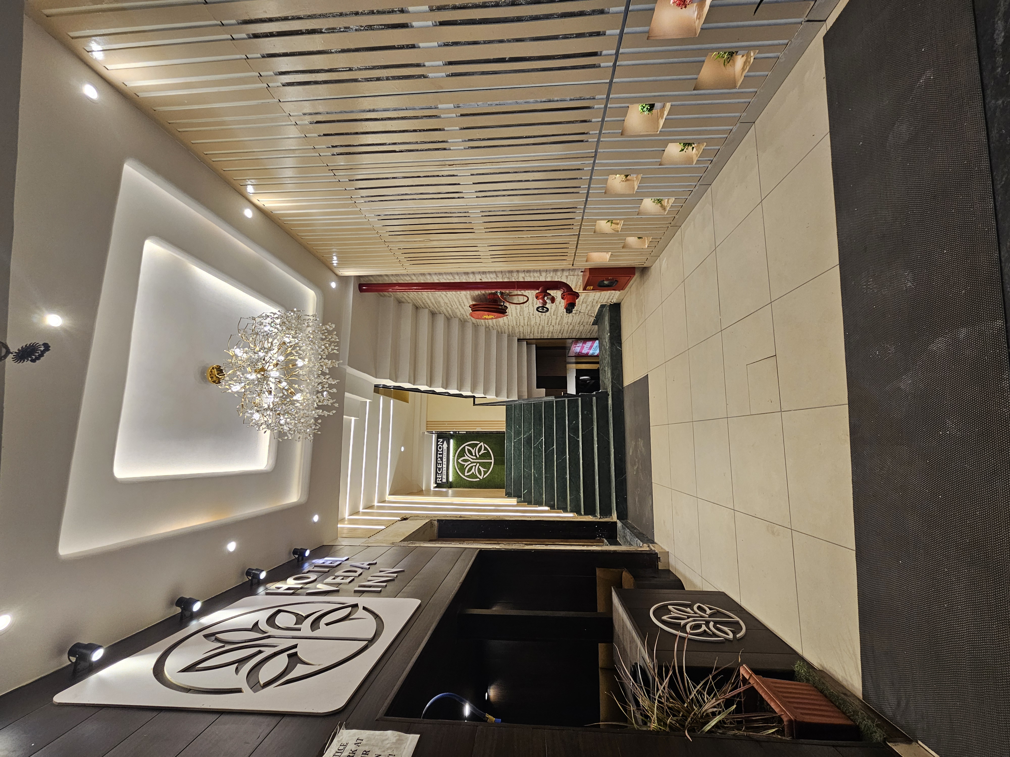 Elegant hotel suite at Hotel Vedainn